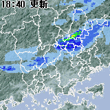 雨量分布マップ