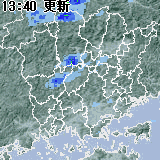 雨量分布マップ