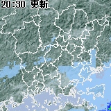 雨量分布マップ