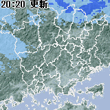 雨量分布マップ