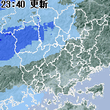 雨量分布マップ