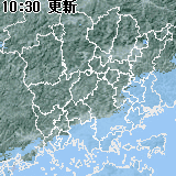 雨量分布マップ