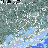 雨量分布マップ