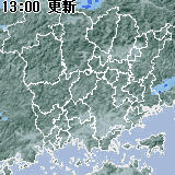 雨量分布マップ