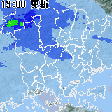 雨量分布マップ