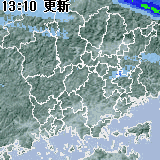雨量分布マップ