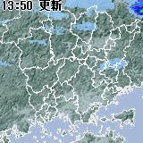 雨量分布マップ