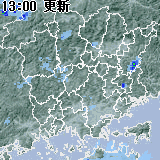 雨量分布マップ