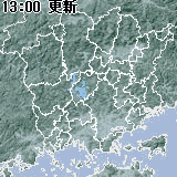 雨量分布マップ