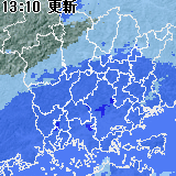 雨量分布マップ