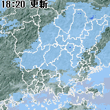 雨量分布マップ