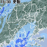 雨量分布マップ