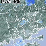 雨量分布マップ