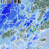 雨量分布マップ