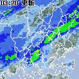 雨量分布マップ