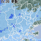 雨量分布マップ