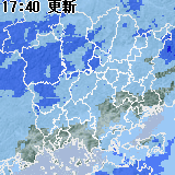 雨量分布マップ
