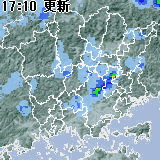 雨量分布マップ