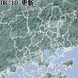 雨量分布マップ
