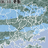 雨量分布マップ