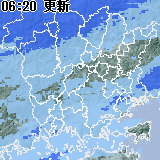 雨量分布マップ