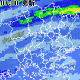 雨量分布マップ