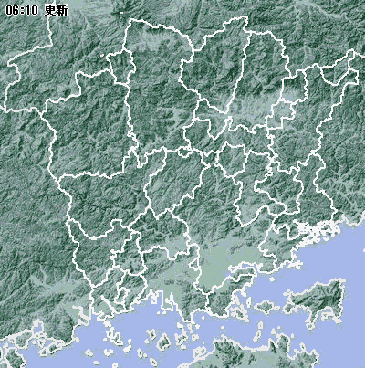 危険度情報のマップ
