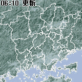雨量分布マップ