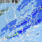 雨量分布マップ