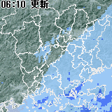 雨量分布マップ