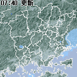 雨量分布マップ