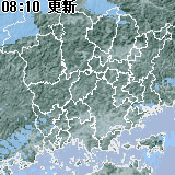 雨量分布マップ