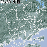 雨量分布マップ