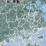 雨量分布マップ