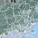 雨量分布マップ